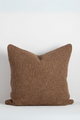 Cyprian Textured Cocoa Feather Inner 50x50cm Cushion